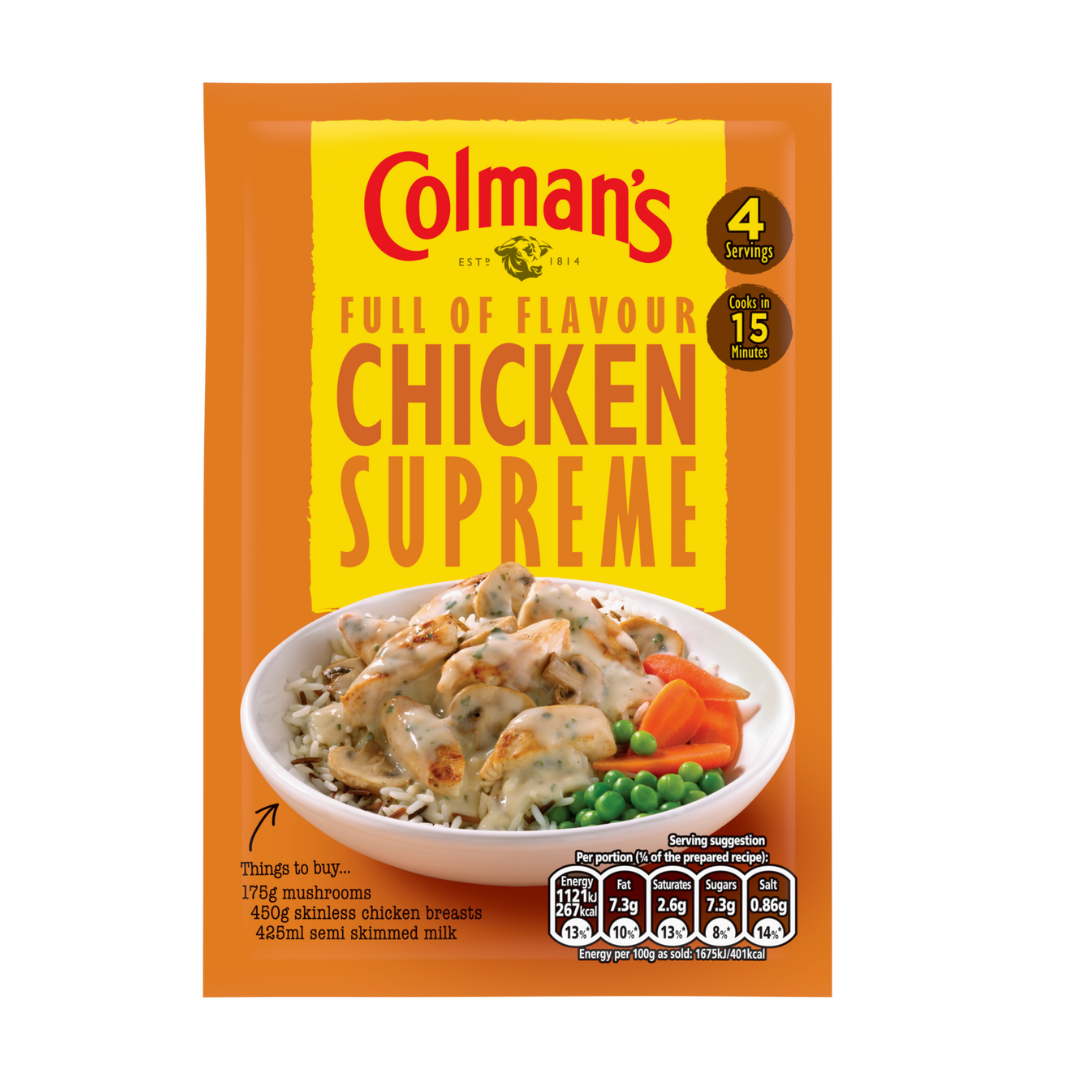 Colman's salsa para pollo supreme 40g